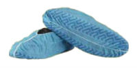 Shoe Covers Blue Non-Skid Regular (6-10)