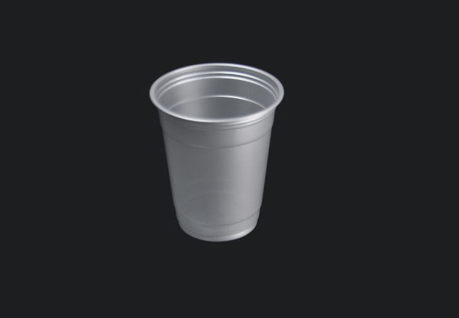 Emerald Disposable Plastic Cups - Silver/Grey