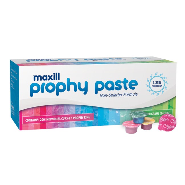 maxill Prophy Paste - Medium Grit - Assorted Flavors