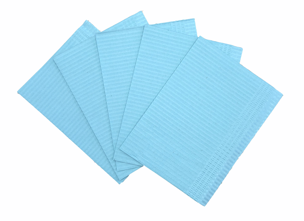 Emerald Dental Bibs - Blue